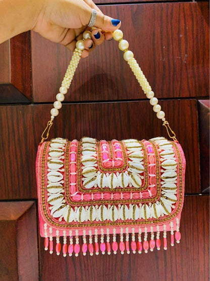 Ishhaara Women Jute Hand Clutch