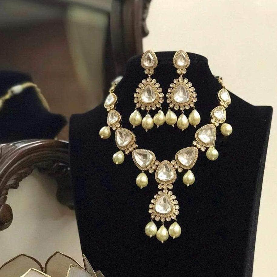 Ishhaara Polki Baroque Necklace