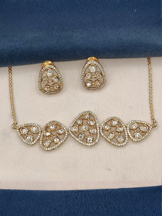 Ishhaara Polki Diamond Necklace
