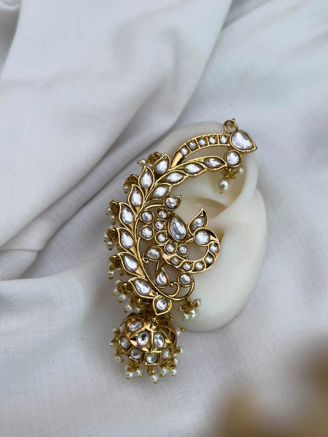 Ishhaara Polki Ear Cuff Earrings