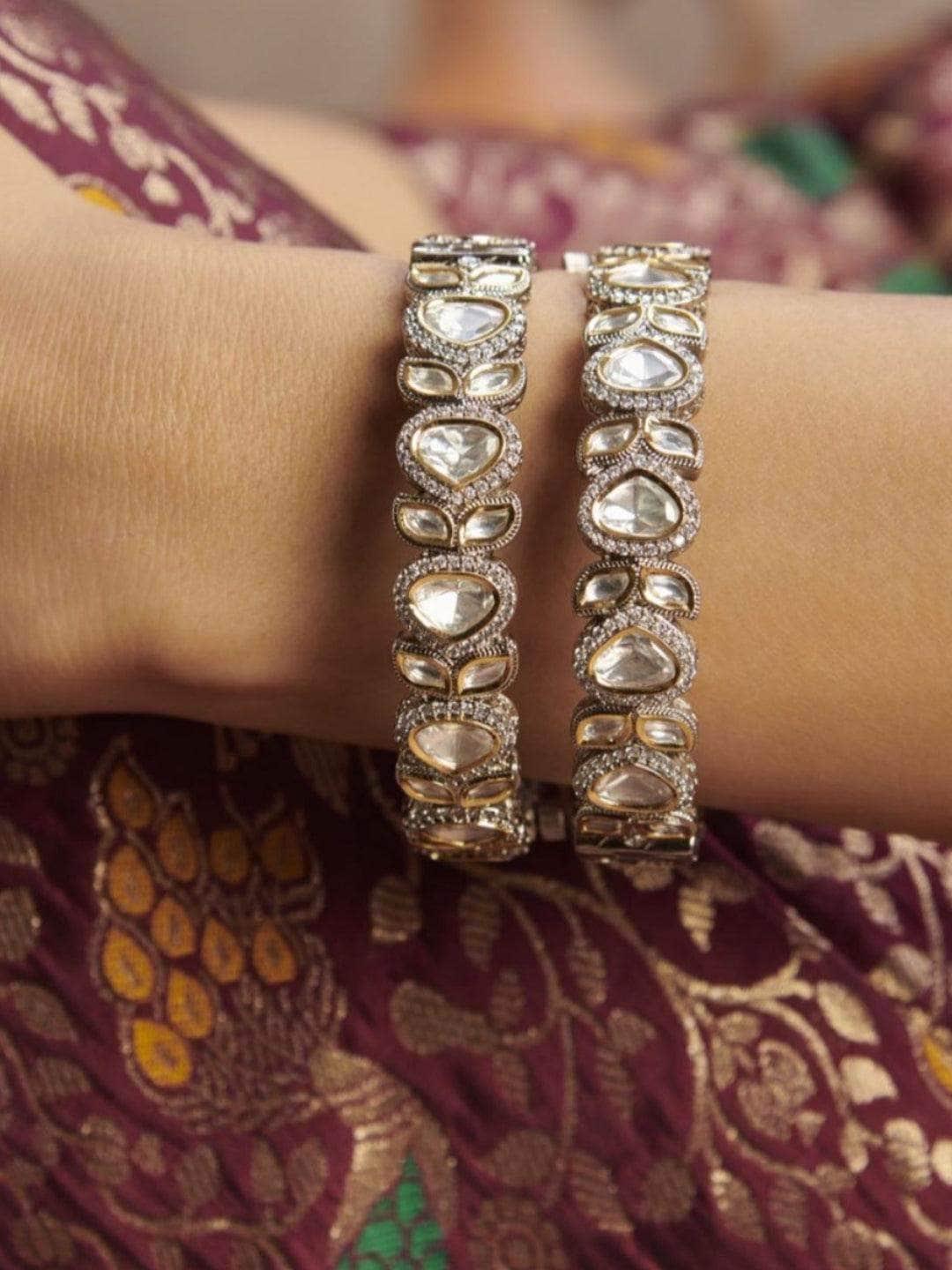 Ishhaara Polki Kundan Bangle