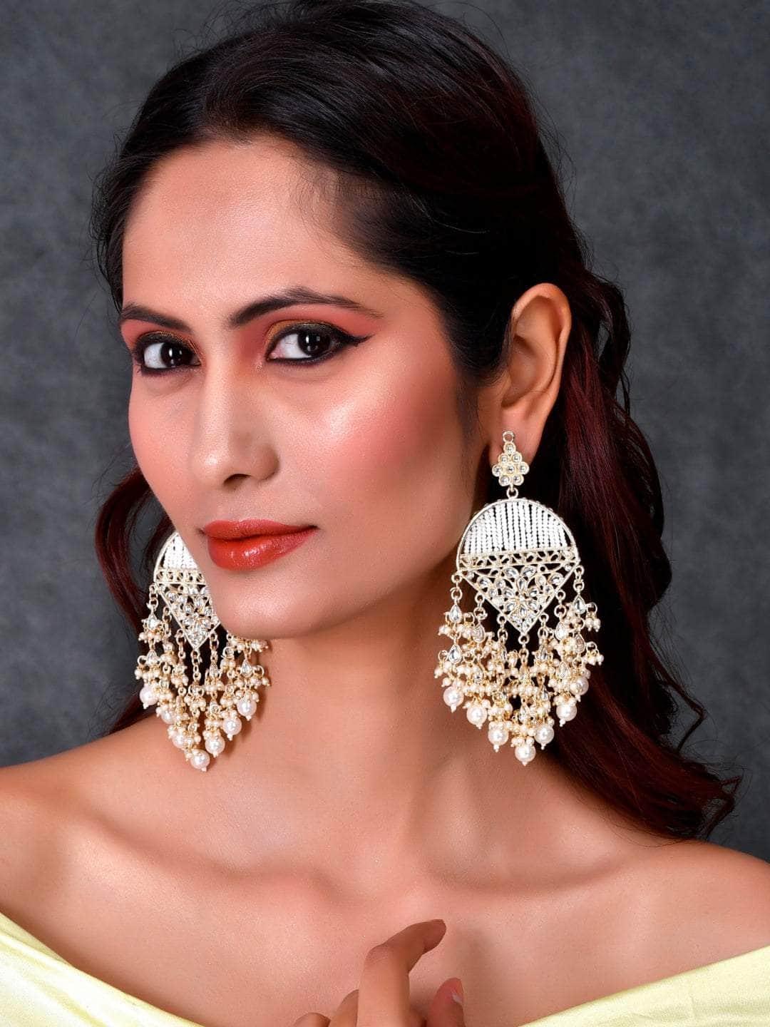 Ishhaara Polki Umbrella Earrings