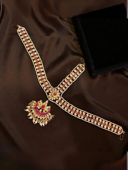 Ishhaara Precious Jadau Kundan Sheeshphool