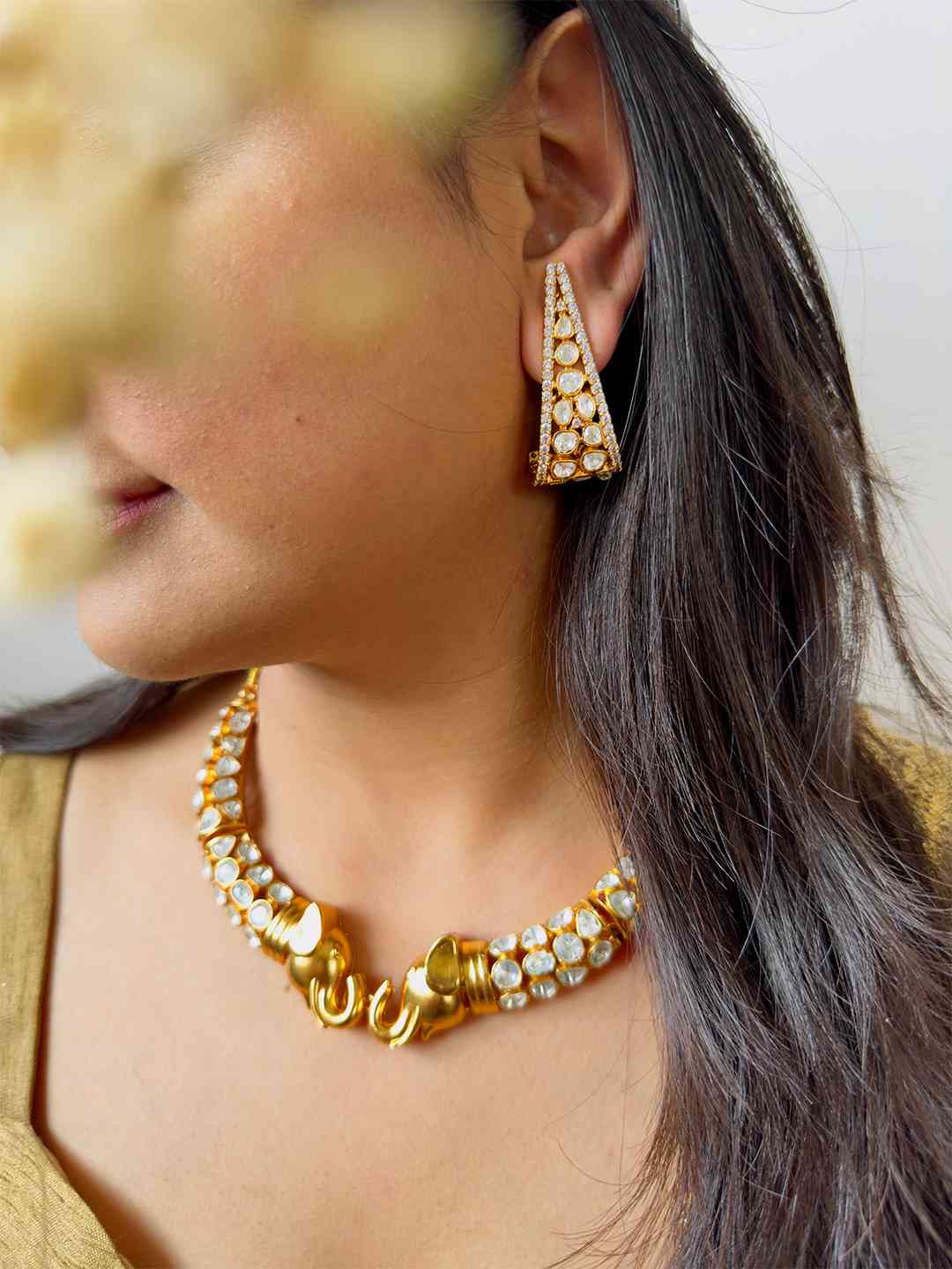 Ishhaara Premium Elephant Necklace