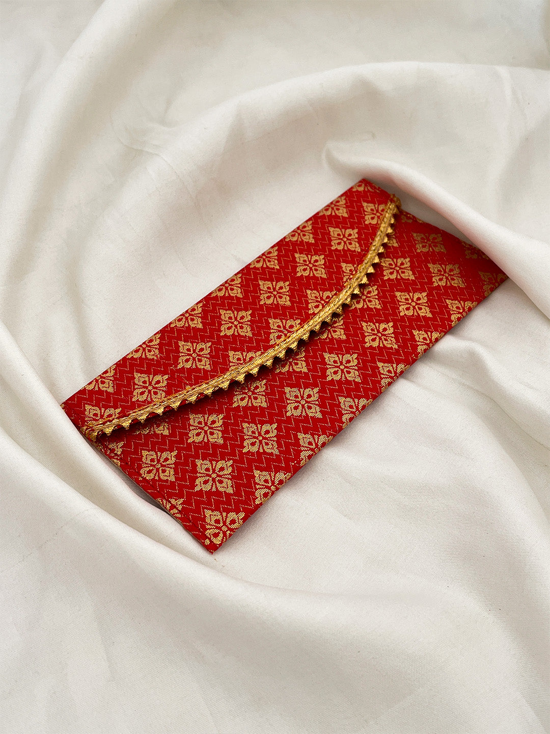 Ishhaara Premium Red Colored Shagun Envelope