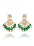 Ishhaara Prestigous Basra Cheed Bead Set Green