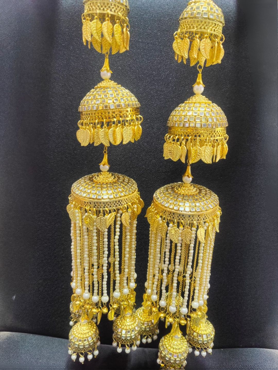 Ishhaara Punjabi Traditional Wedding Jhumka Kaleera