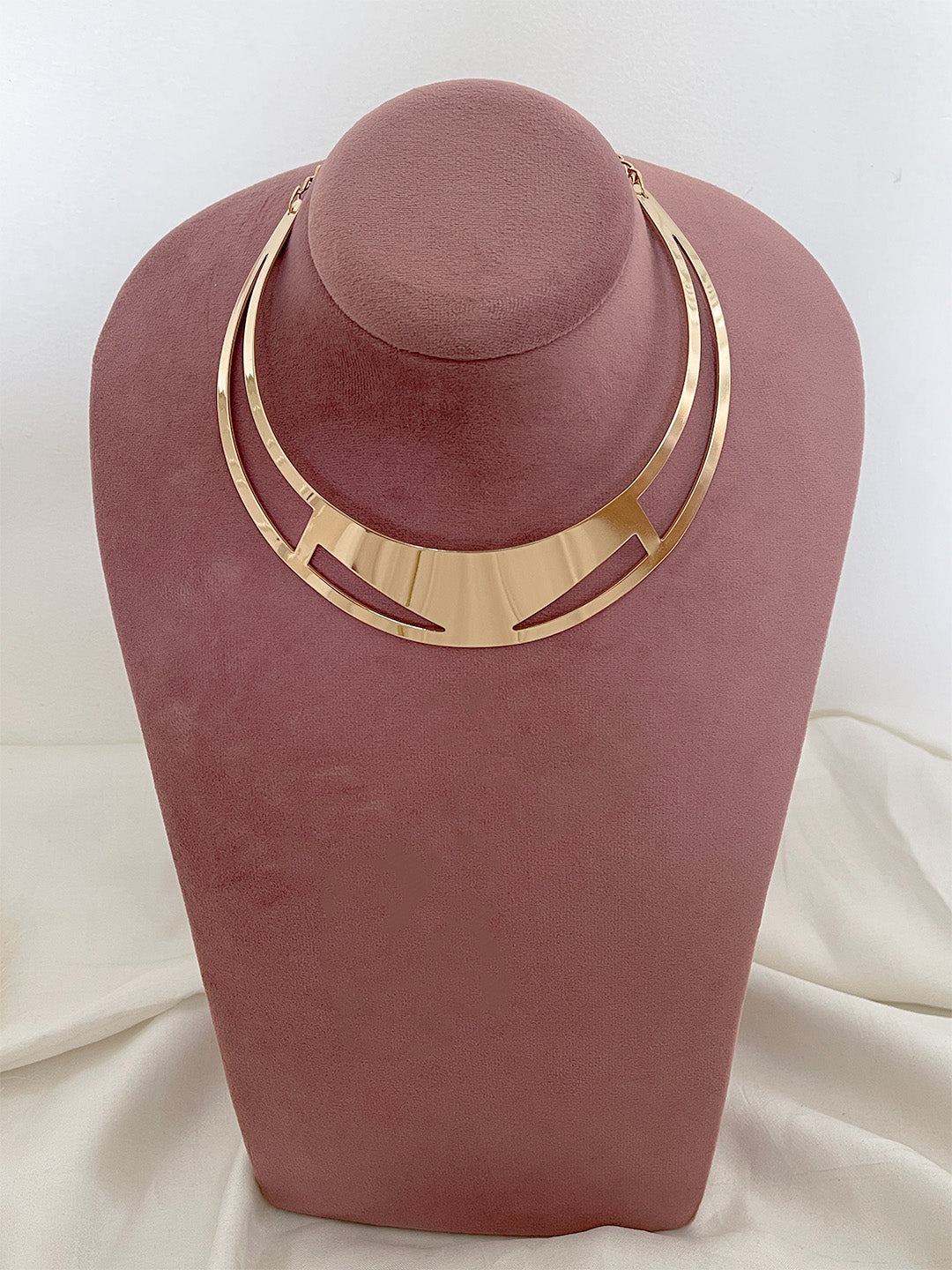 Ishhaara Punk Style Metal Choker