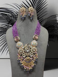 Ishhaara Purple Elegant Vision Pendant Chain