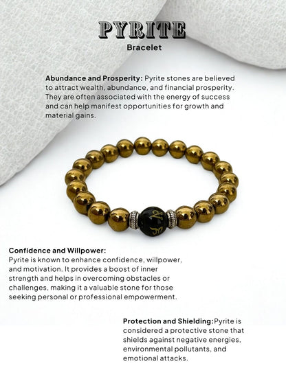 Ishhaara Pyrite Bracelet