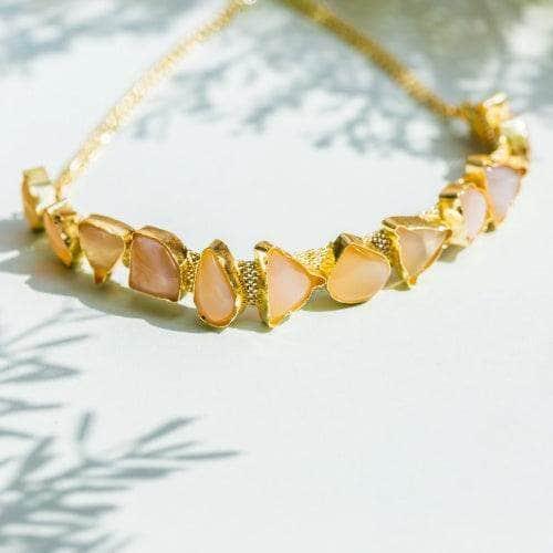 Ishhaara Quartz Sparklet Choker