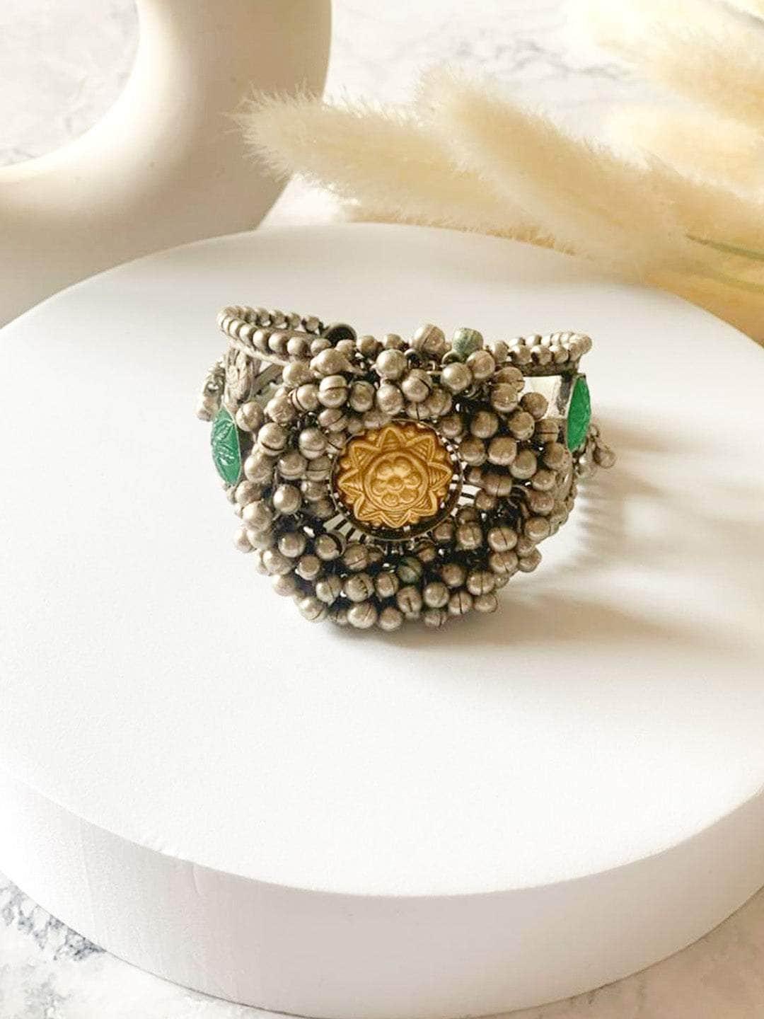 Ishhaara Radhika Madan In Oxidised Komudi Multy Bracelet