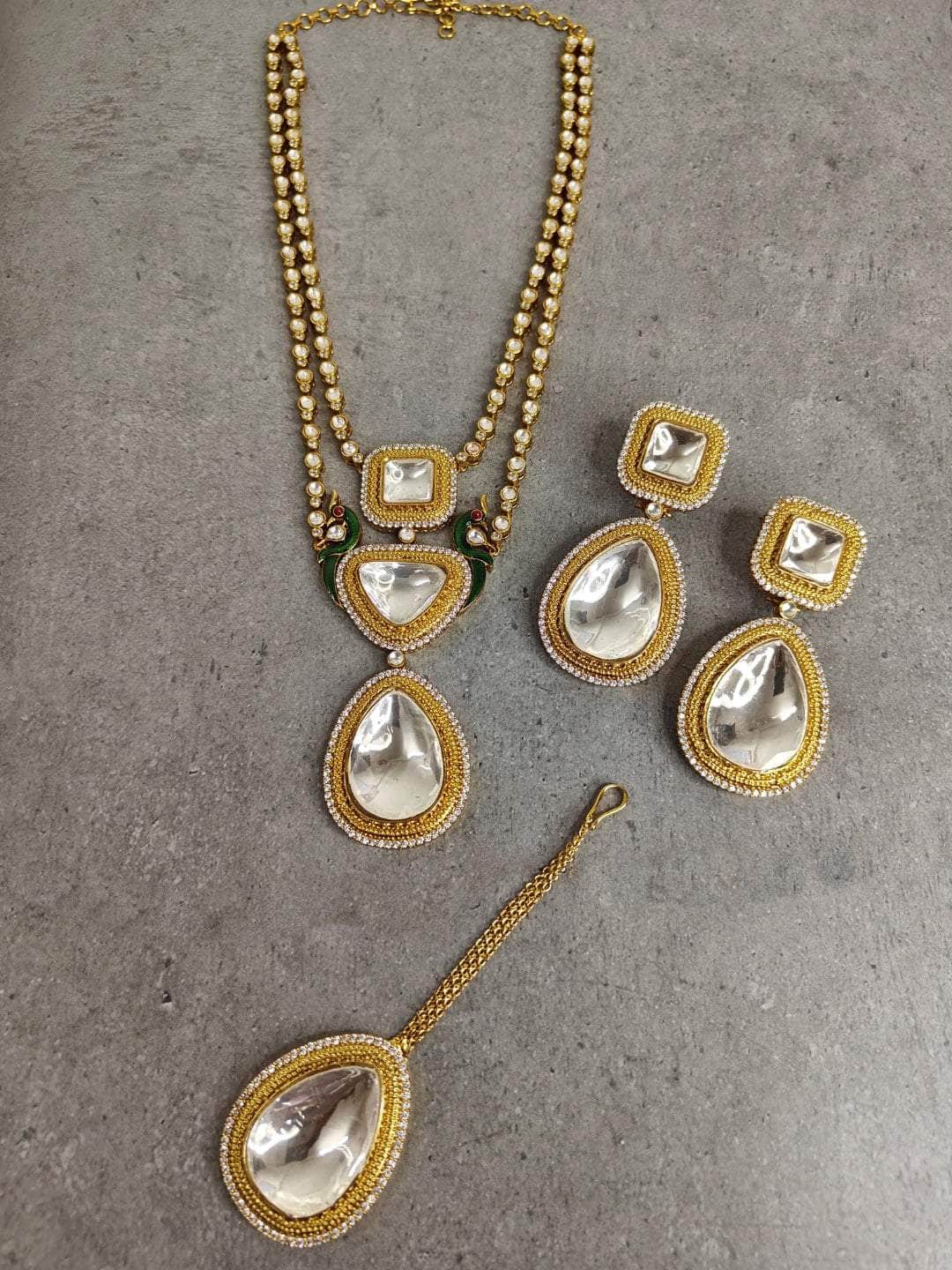 Ishhaara Radiant kundan Necklace set