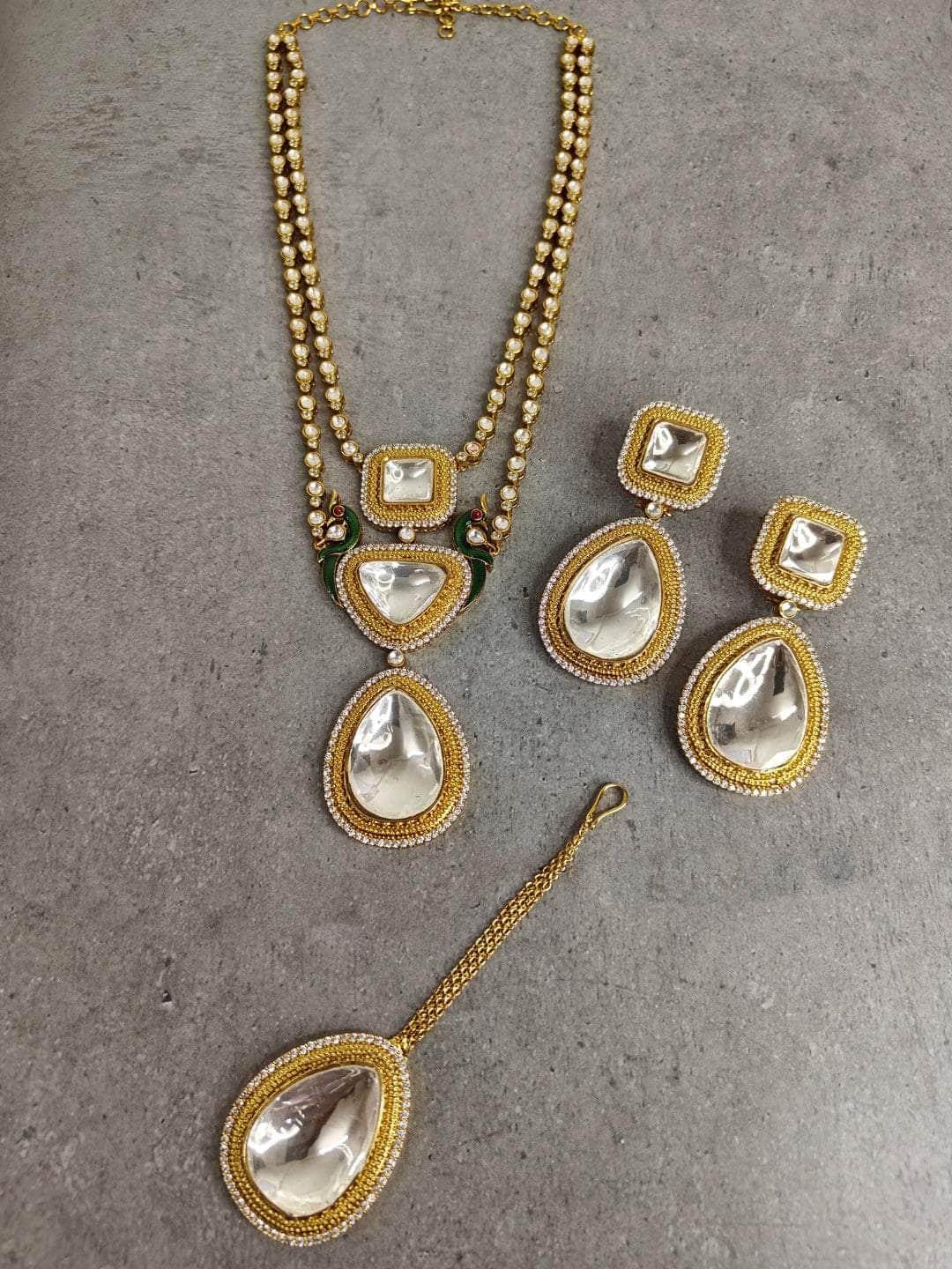 Ishhaara Radiant Kundan Necklace Set
