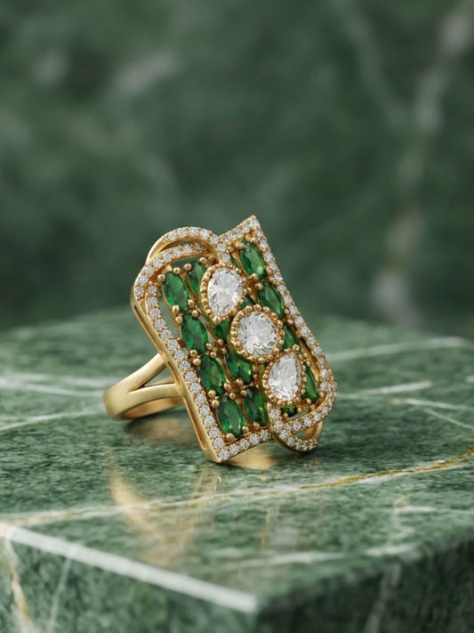 Ishhaara Radiant Statement Ring