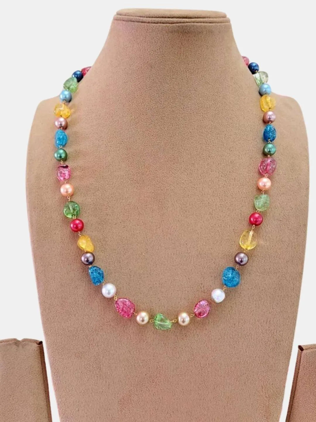 Ishhaara Rainbow Fresh Water Necklace