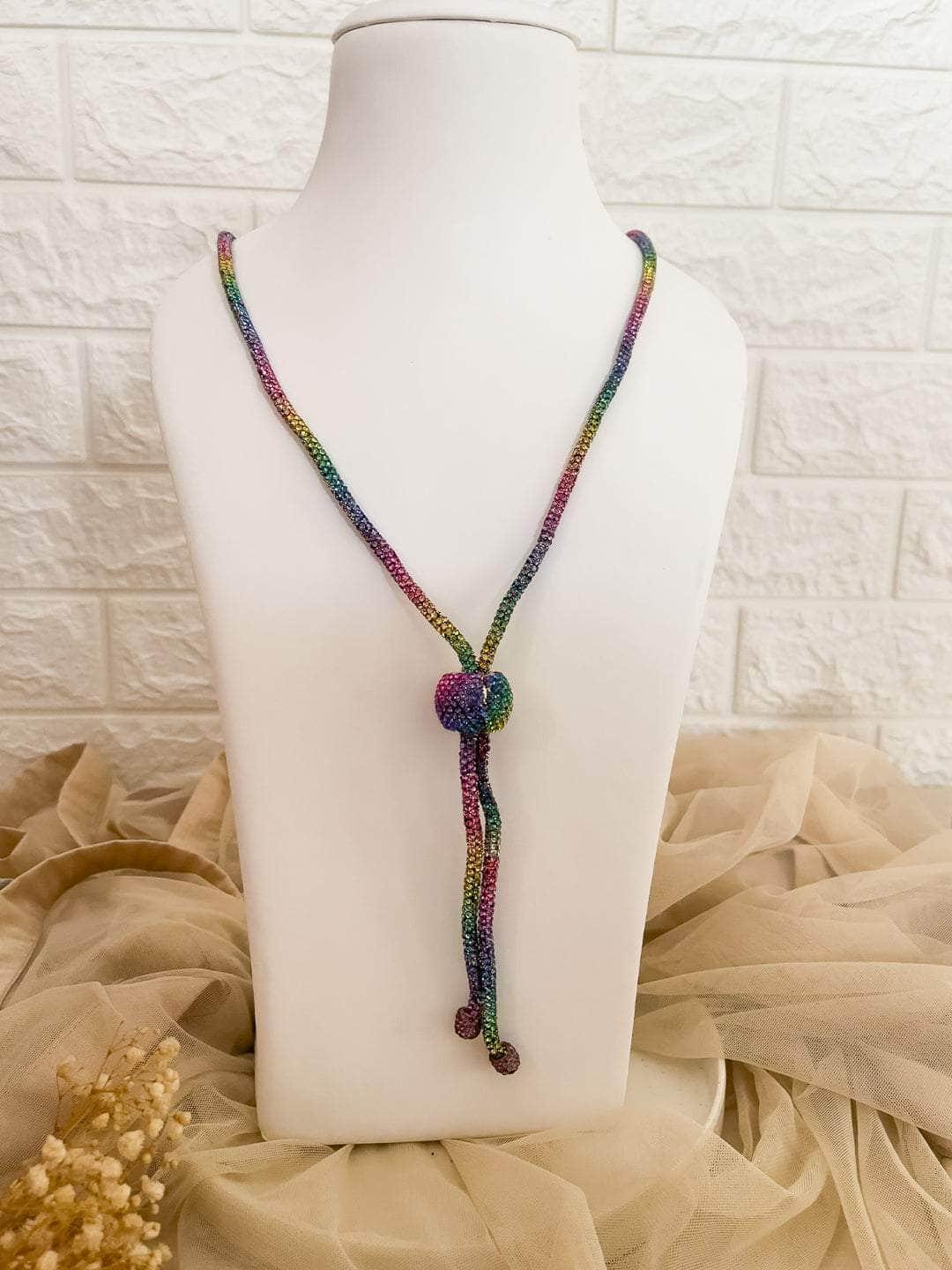 Ishhaara Long Knotted Necklace
