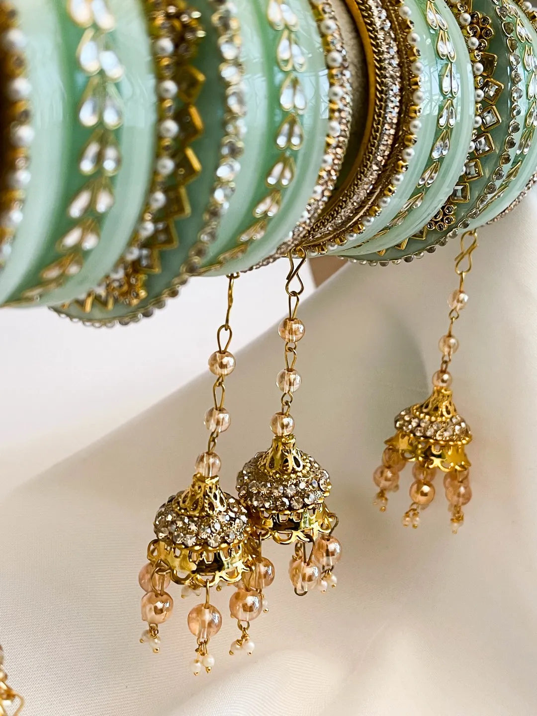 Ishhaara Rajasthani Pastel Color Chooda Set