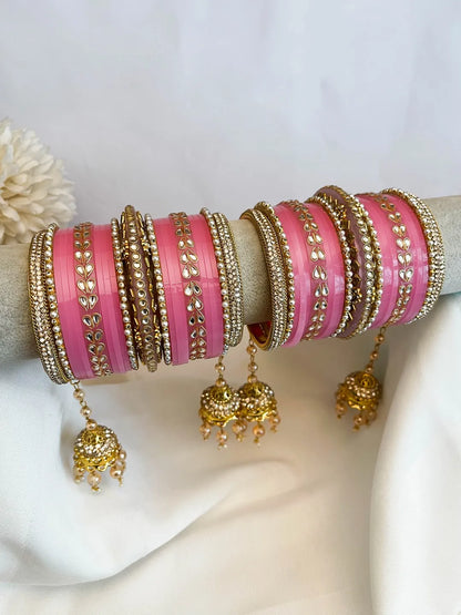 Ishhaara Rajasthani Pastel Color Chooda Set
