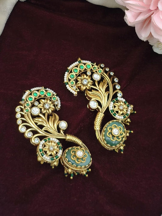 Ishhaara Rajwada Heritage Paisley Earcuff Earring