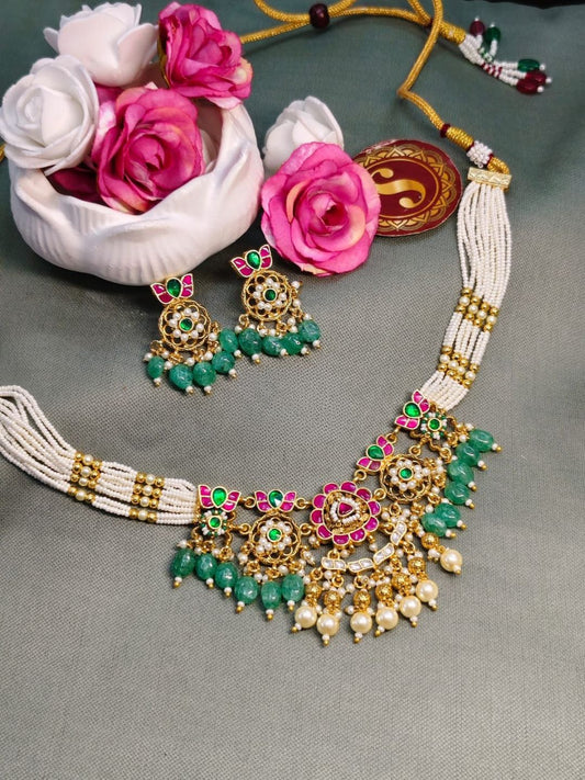 Ishhaara Rajwadi Beads Necklace