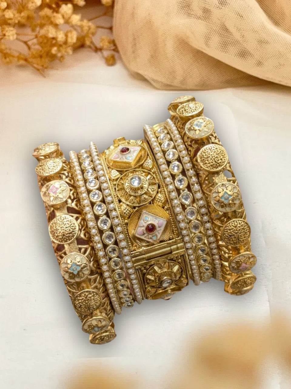 Ishhaara Rajwadi Heavy Designer Chooda