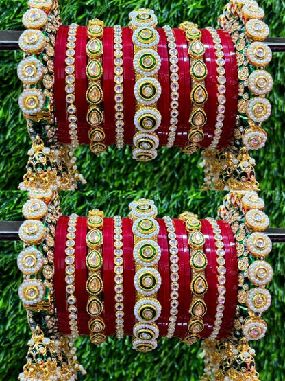 Ishhaara Rajwadi Rajasthani Traditional Bridal Chooda