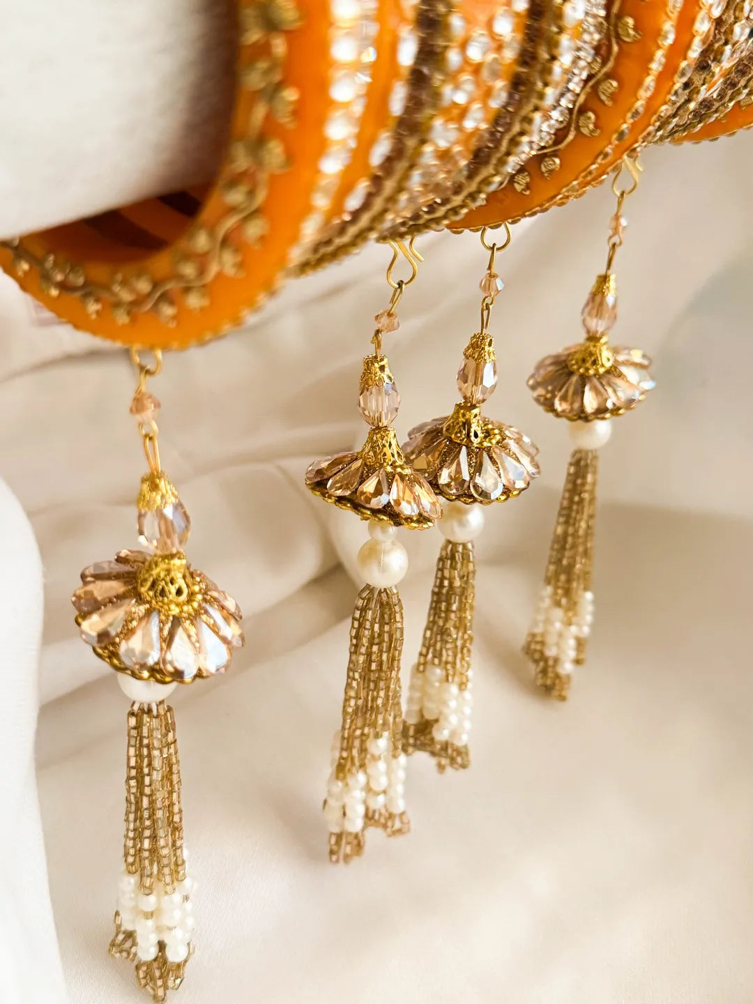 Ishhaara Rajwadi Stone Studded Chooda With Jhula Bangles