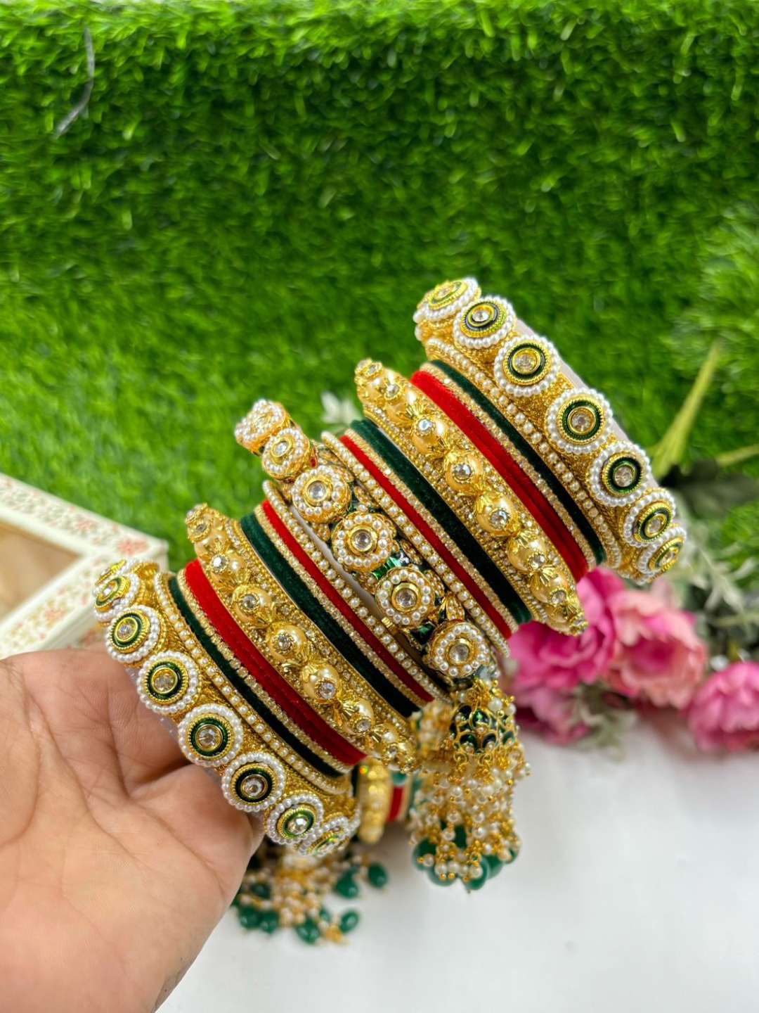 Ishhaara Rajwadi Style Bridal Chuda Set