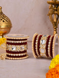 Ishhaara Rajwadi Style Polki Studded Bridal Chooda