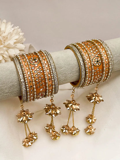 Ishhaara Rajwadi Styled Small Chooda Set