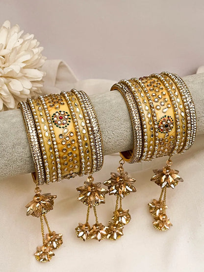 Ishhaara Rajwadi Styled Small Chooda Set