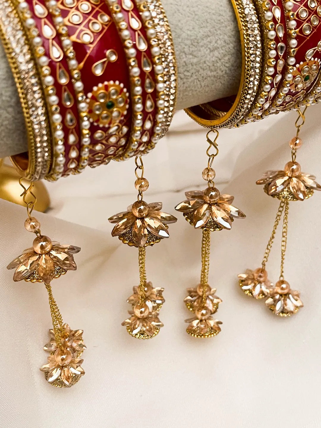 Ishhaara Rajwadi Styled Small Chooda Set