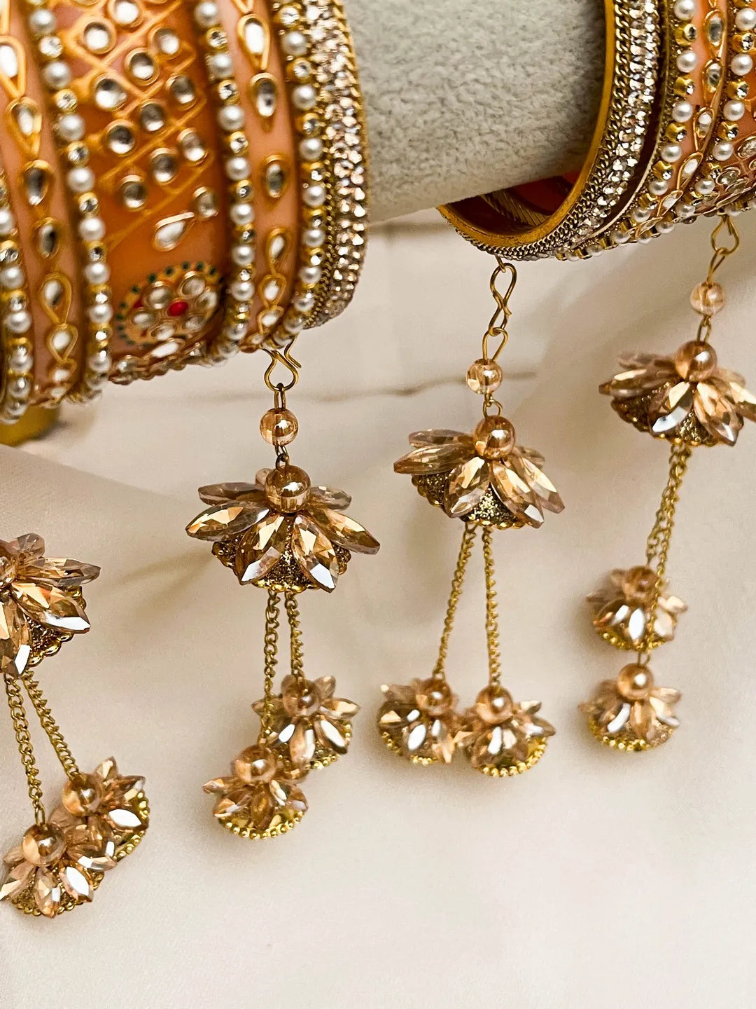 Ishhaara Rajwadi Styled Small Chooda Set
