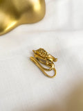 Ishhaara Real Kemp Classic Ganesha Vanki Finger Ring