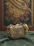 Ishhaara Rectangle Shaped Banjara Metal Clutch