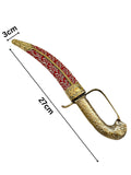 Ishhaara Red Colored Rajwadi Groom Katar