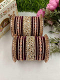 Ishhaara Red Heavy Work Rajputi Bridal Chooda