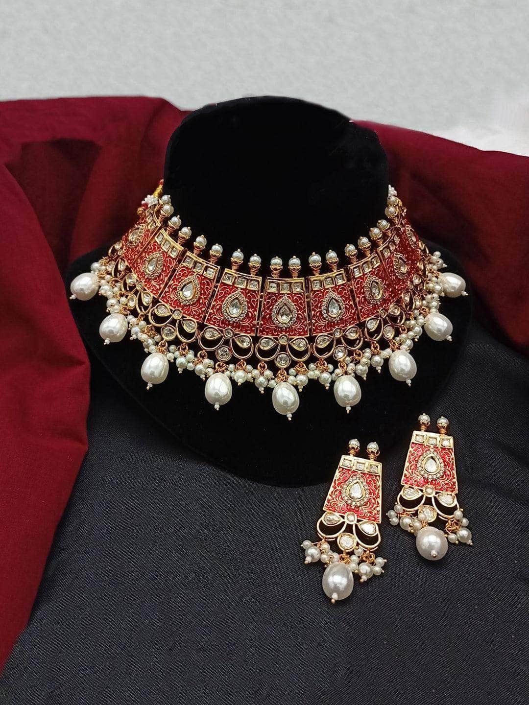 Ishhaara Kundan Polki Choker Set