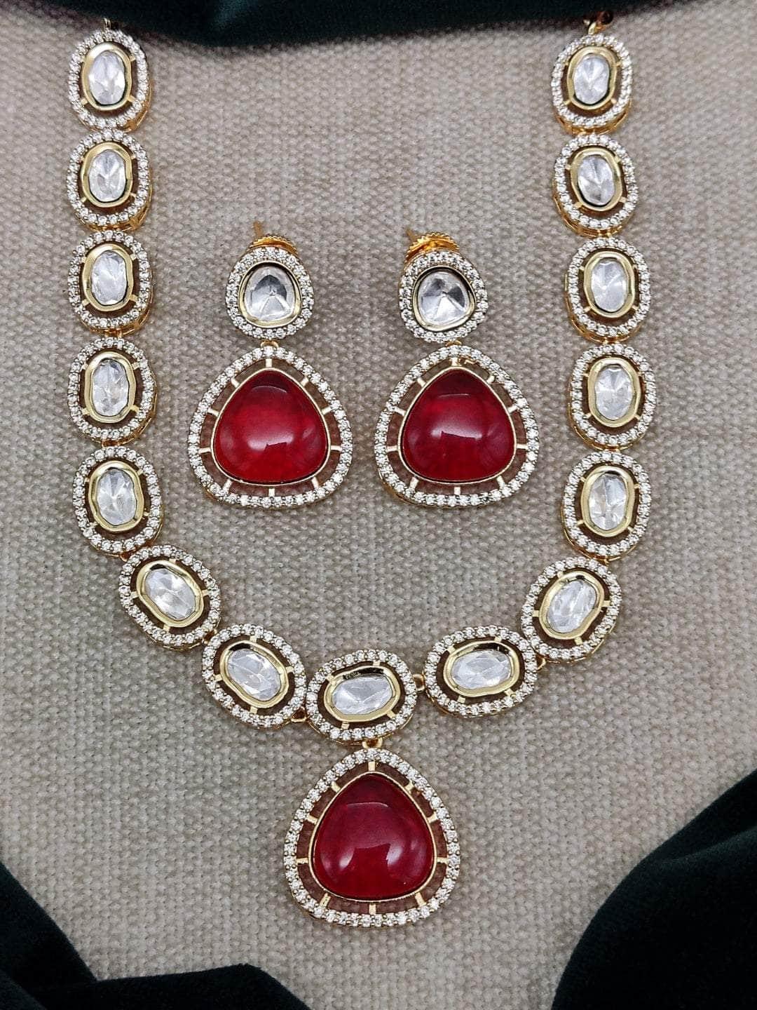 Ishhaara Lustrous Kundan Necklace