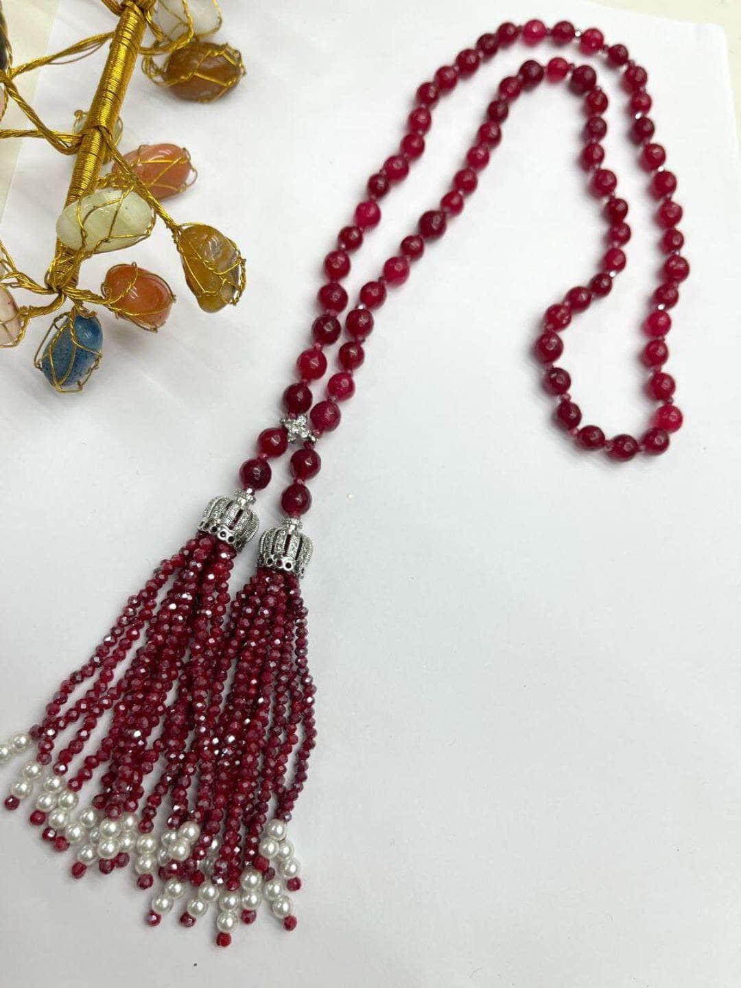 Ishhaara Mala Tassel Necklace