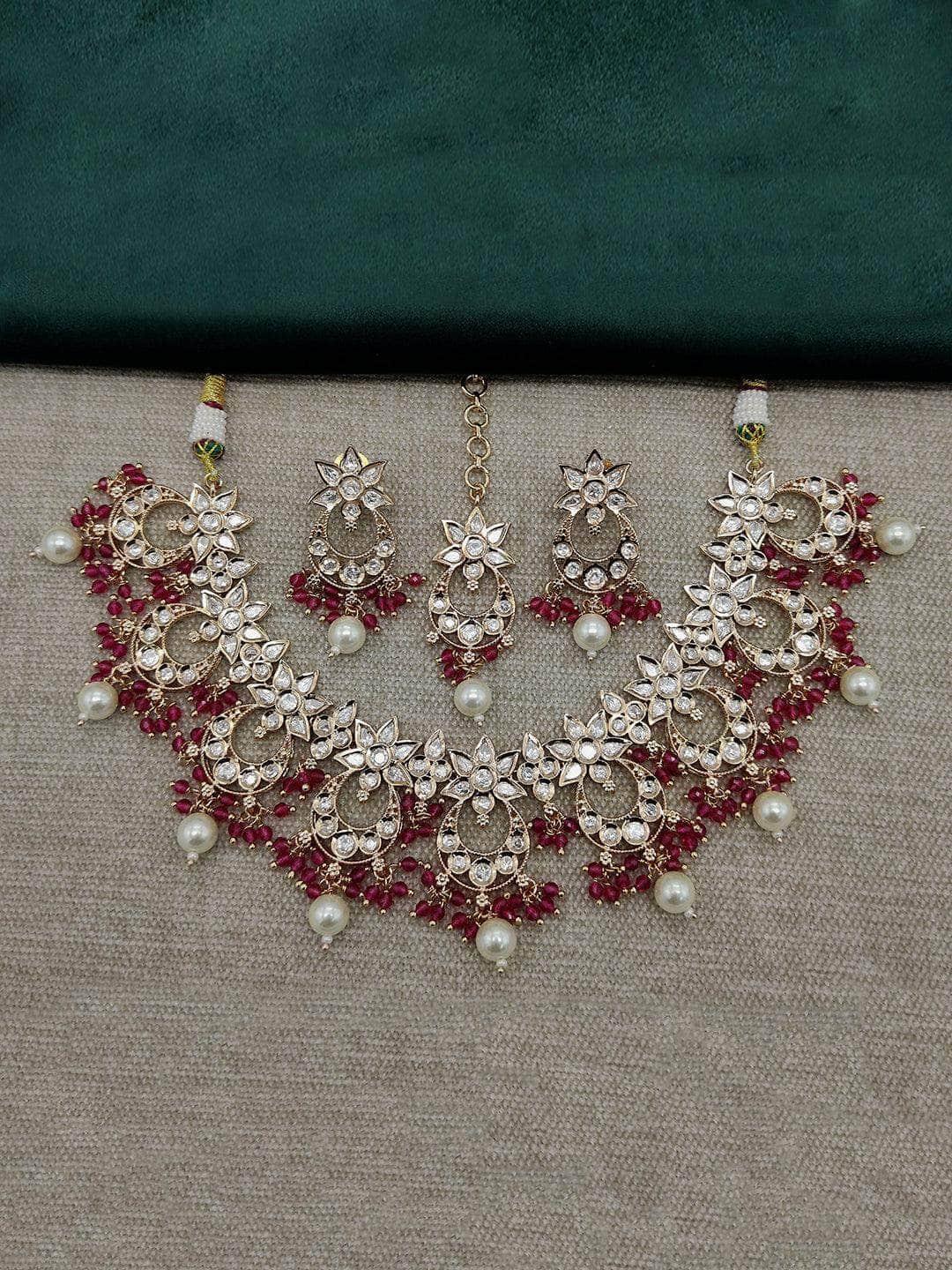 Ishhaara Pearl Kundan Choker