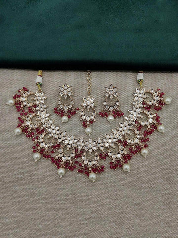 Ishhaara Pearl Kundan Choker