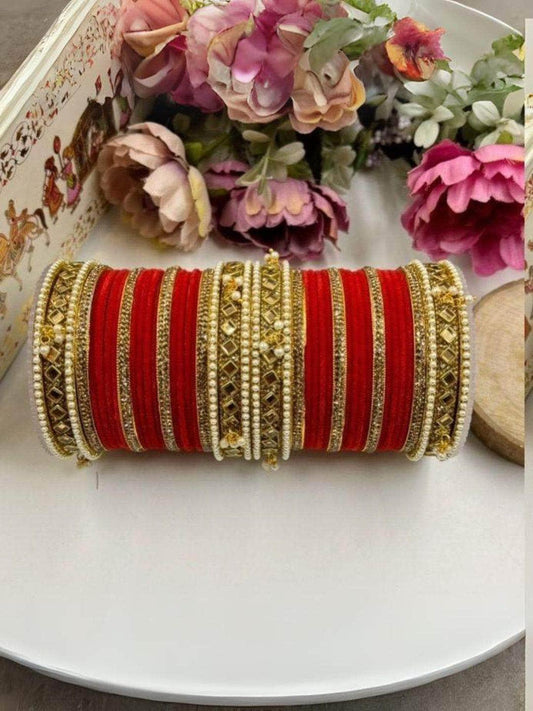 Ishhaara Premium Velvet Chooda
