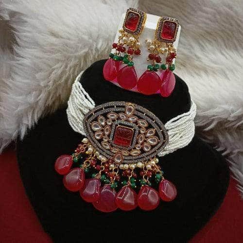 Ishhaara Semi Precious Chid Choker Set