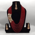 Ishhaara Side Patch Onex Necklace Set