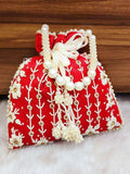 Ishhaara Silk Handcrafted Potli Bag