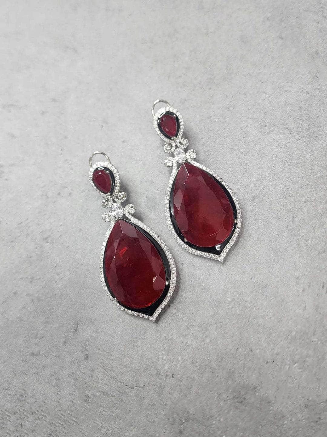 Ishhaara Stone Drop Earrings