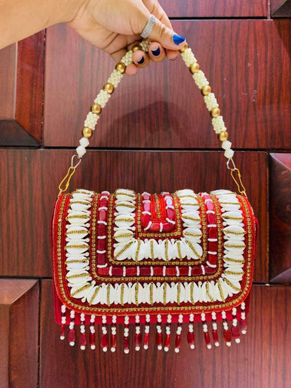 Ishhaara Women Jute Hand Clutch