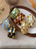 Ishhaara Resin Square Splicing Bracelet